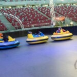 Szaleństwa na bumper cars'ach Zimowy Narodowy