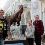 autyści w Muzeum Geologicznym