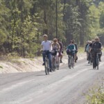 droga szutrowa przez Puszczę Stromiecką